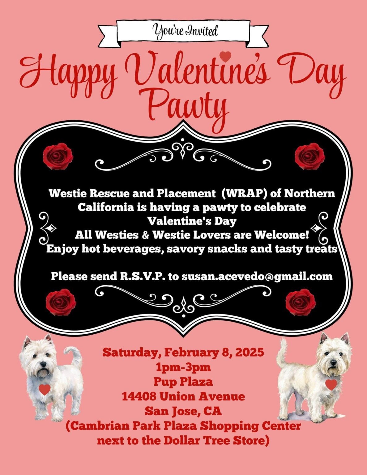 No Cal Valentine Day Pawty